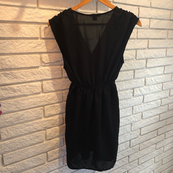 H&M Little Black Dress sz 2 - Picture 4 of 5
